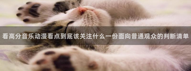 2026喵趣漫画最新更新：看高分音乐动漫看点到底该关注什么一份面向普通观众的判断清单配图